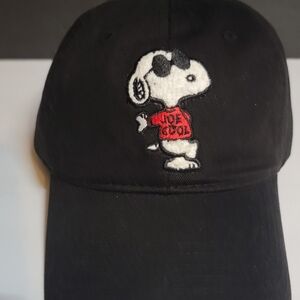 Snoopy Black Baseball Cap